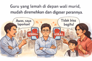Ketika Guru Tidak Lagi Tegak, Masyarakat Ikut Meremehkan